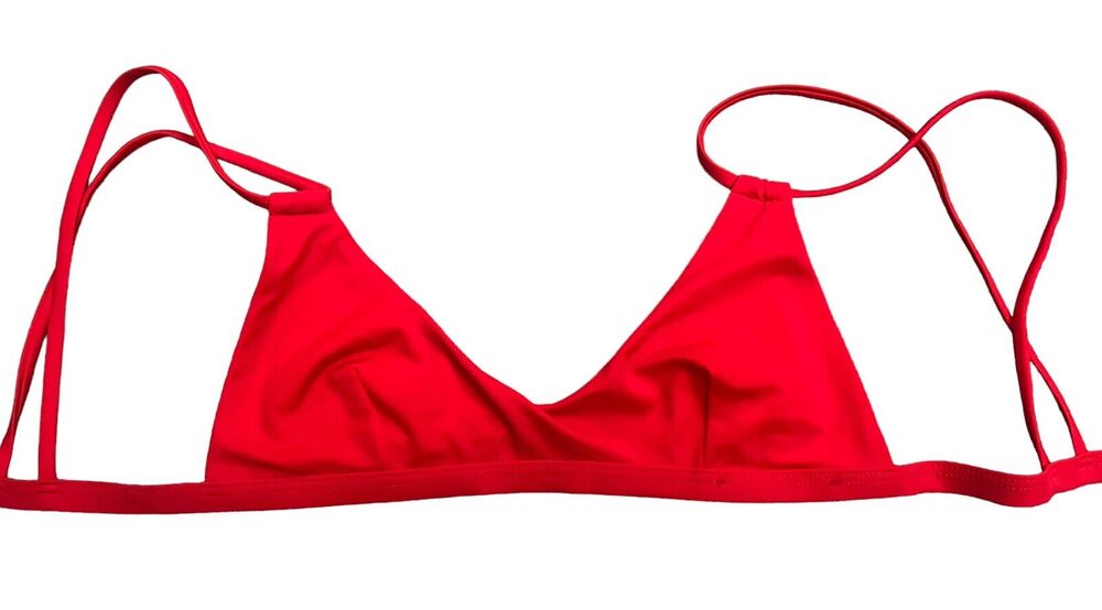 Missguided Bikini Top Red Size 2 NWT